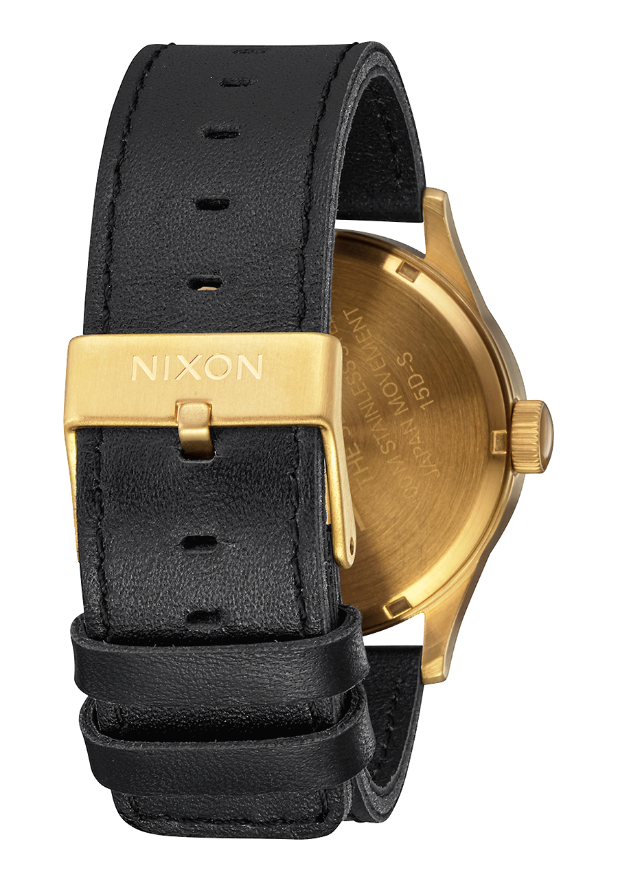 Sentry Leather - Gold / Black View 3