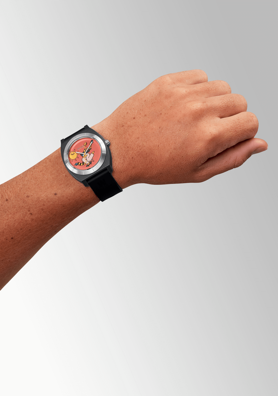 Hannah Eddy Time Teller OPP - Black / Yellow View 6