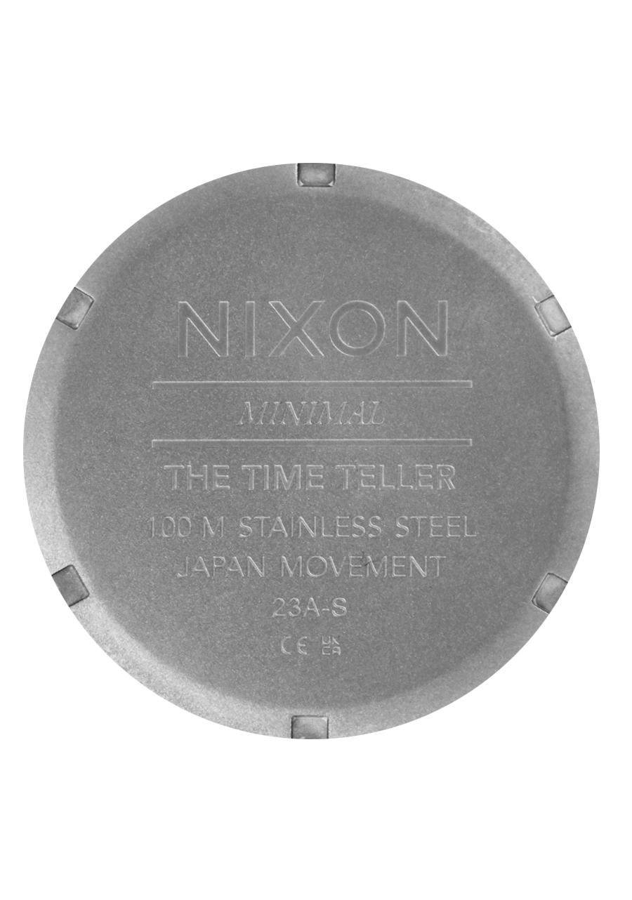 Time Teller Leather - Lt Gunmetal / Basalt / Sienna View 5