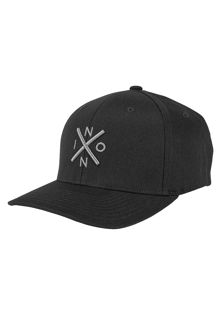 Exchange Flexfit Hat - Black / Charcoal View 1
