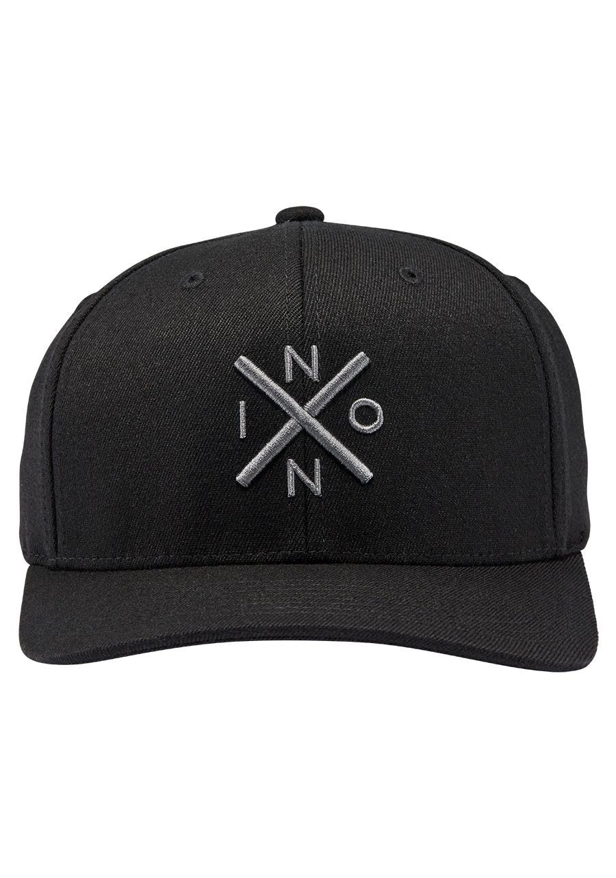 Exchange Flexfit Hat - Black / Charcoal View 3