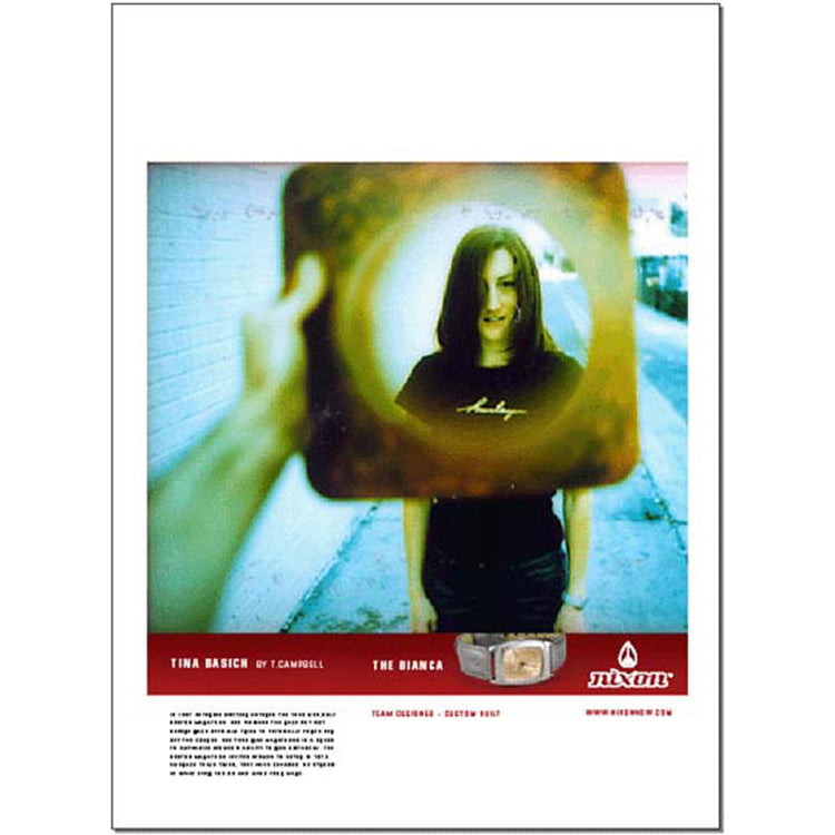 Magazine feature of Tina Basich