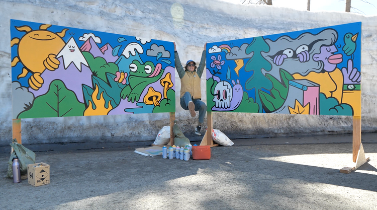 Nixon and Hannah Eddy at Woodward Tahoe 2023
