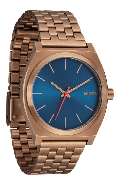 
Nixon Time Teller Watch - Analog - Desert Gold / Arles Blue - View 2