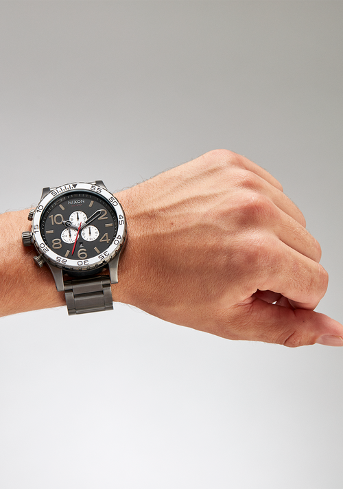 51-30 Chrono - Black / White / Gunmetal