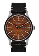 Sentry Leather - Silver / Rosewood / Black