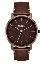 Porter Leather - Chocolate / Dark Roast / Brown