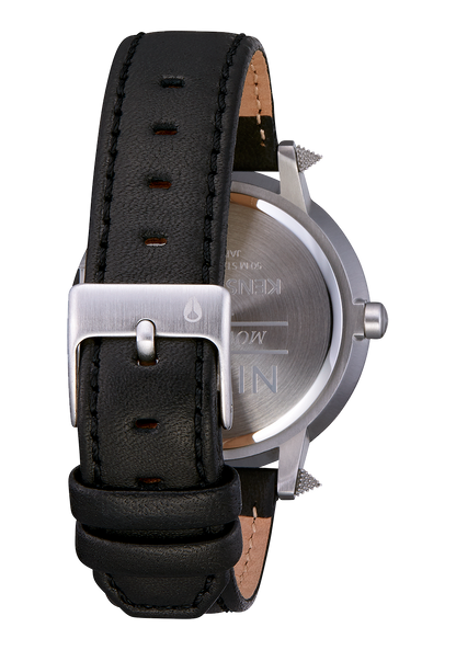 Kensington Leather - Silver / Artifact View 3