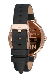 
Nixon Arrow Leather Watch - Analog - Rose Gold / Storm - View 3