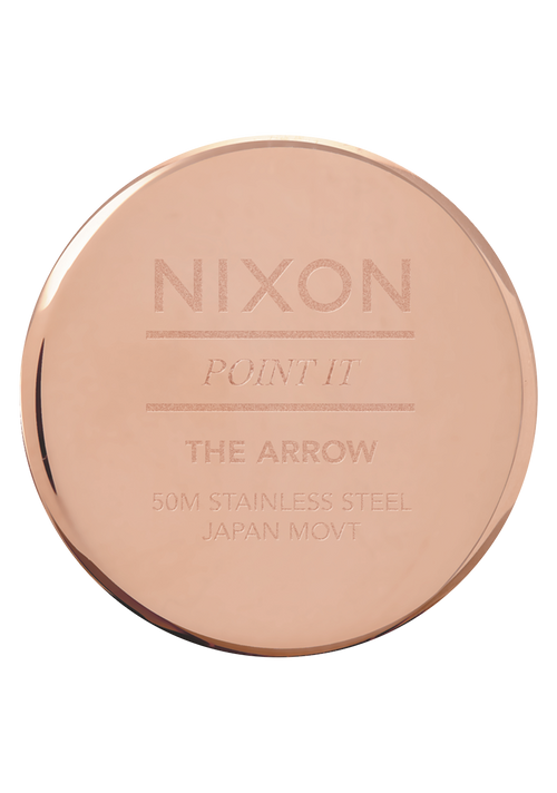 Arrow Leather - Rose Gold / Light Pink