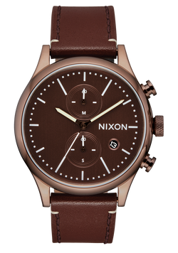 Station Chrono Leather - Chocolate / Cappuccino / Brown