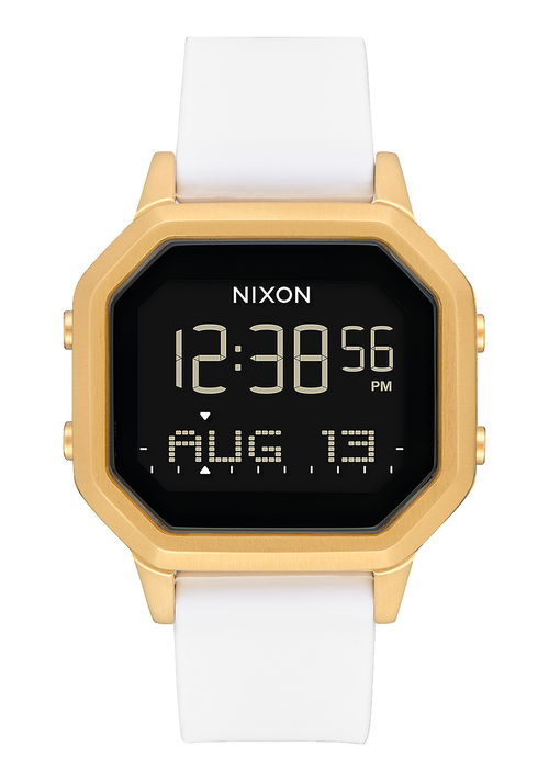 
Nixon Siren Stainless Steel Watch - Digital - Gold / White - View 1