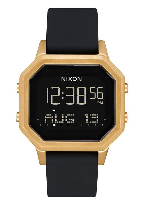 
Nixon Siren Stainless Steel Watch - Digital - Gold / Black - View 1