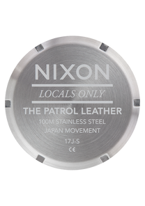Patrol Leather - Silver / Brown View 4