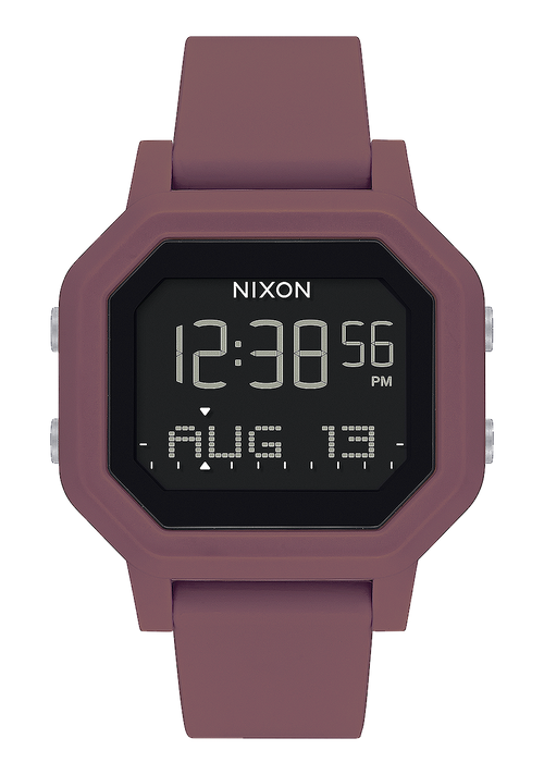 
Nixon Siren Watch - Digital - Burgundy - View 1