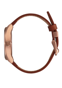 Thalia Leather - Rose Gold / White View 2