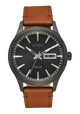 Sentry Solar Leather - Gunmetal