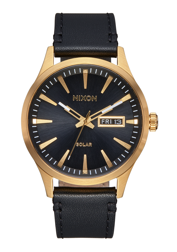 Sentry Solar Leather - All Gold / Black