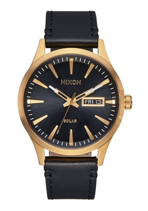 Sentry Solar Leather - All Gold / Black