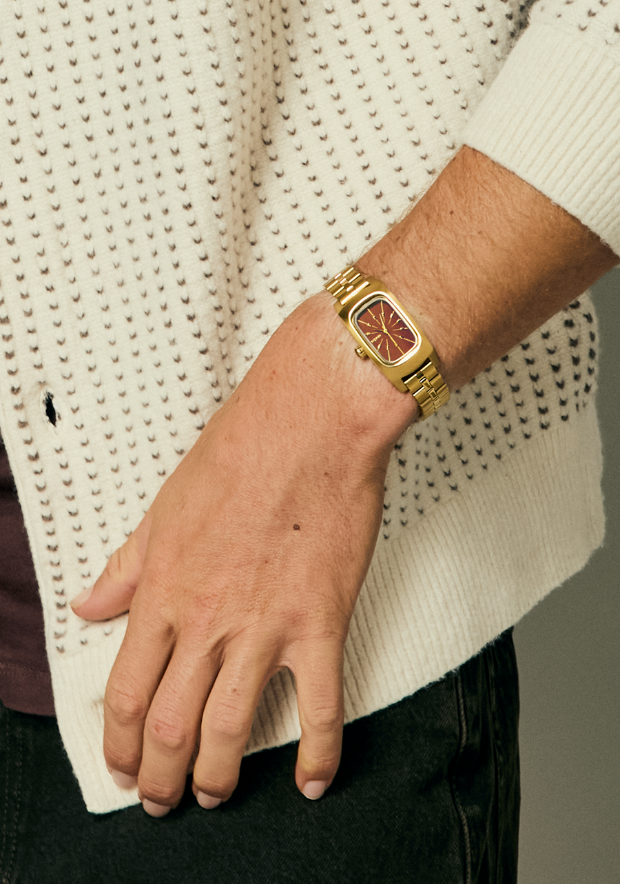 Frankie - Mid Century / Gold / Cognac View 10