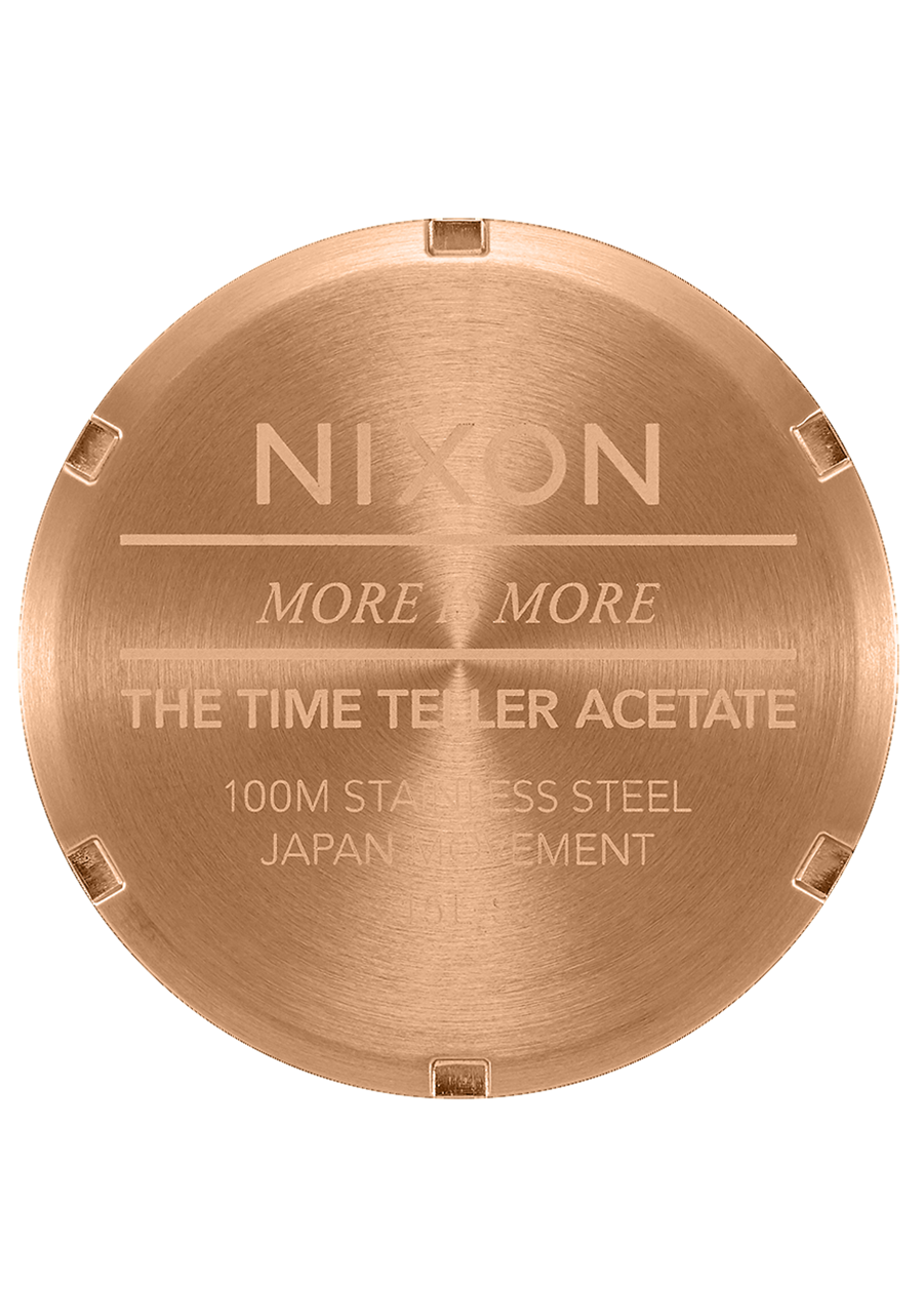 Time Teller Acetate - Rose Gold / Pink Tortoise View 5