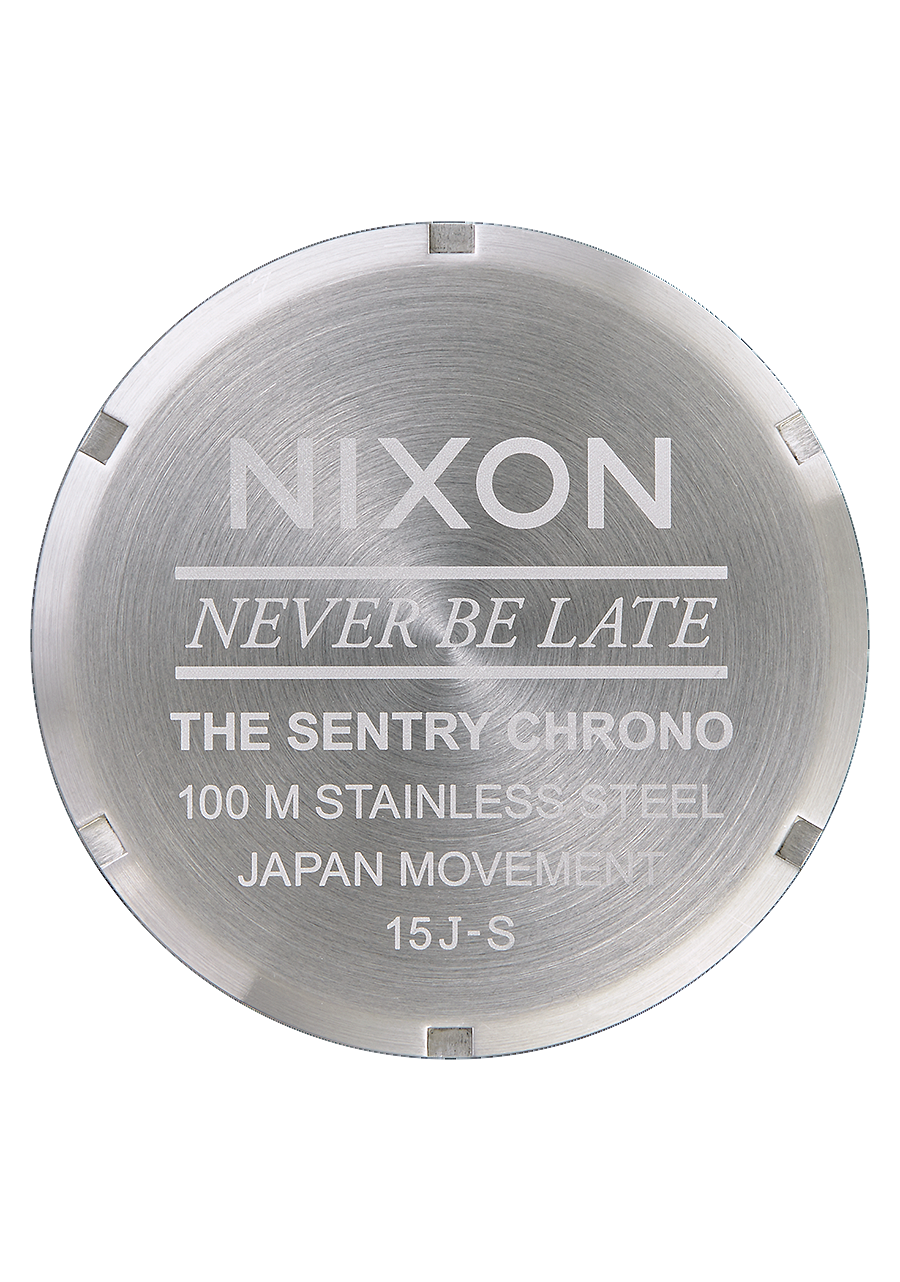 
Nixon Sentry Chrono Watch - Analog - Black - View 4