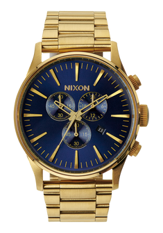 Sentry Chrono - Gold / Blue Sunray