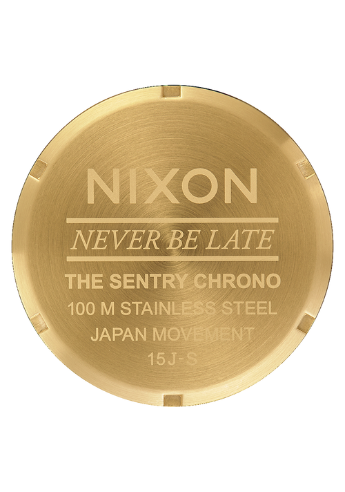 Sentry Chrono - Gold / Blue Sunray