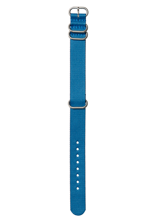 20mm Nylon #TIDE One Piece Band - Navy / Blue