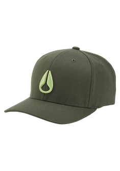 Deep Down Flexfit Athletic Fit Hat - Olive