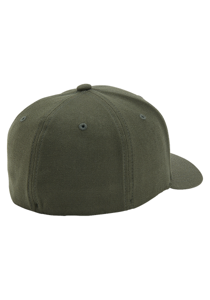 Deep Down Flexfit Athletic Fit Hat - Olive View 2