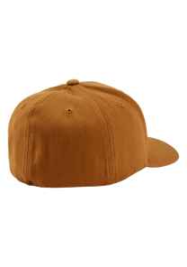 Deep Down Flexfit Athletic Fit Hat - Brown / Black View 2