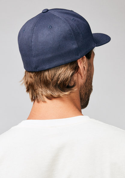 Deep Down Flexfit Athletic Fit Hat - All Navy View 7