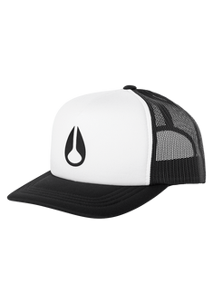 Byron Foam Trucker hat - White / Black