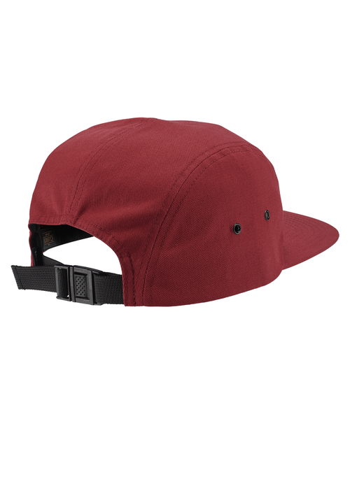 Mikey 5 Panel Hat - Burgundy