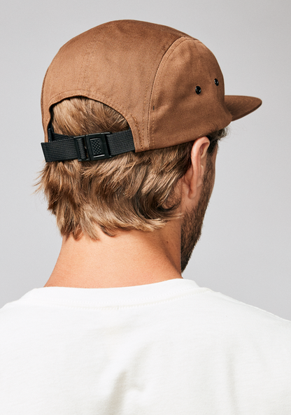 Mikey 5 Panel Hat - Brown View 7