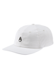 Agent Strapback Hat - White / Black