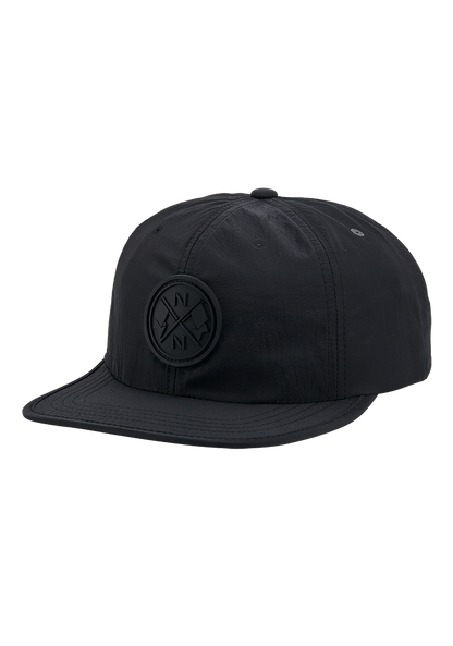 Flight Strapback Hat - Black View 1