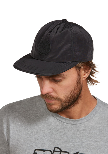 Flight Strapback Hat - Black View 6