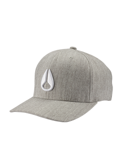 Deep Down Snapback - Heather Gray / White