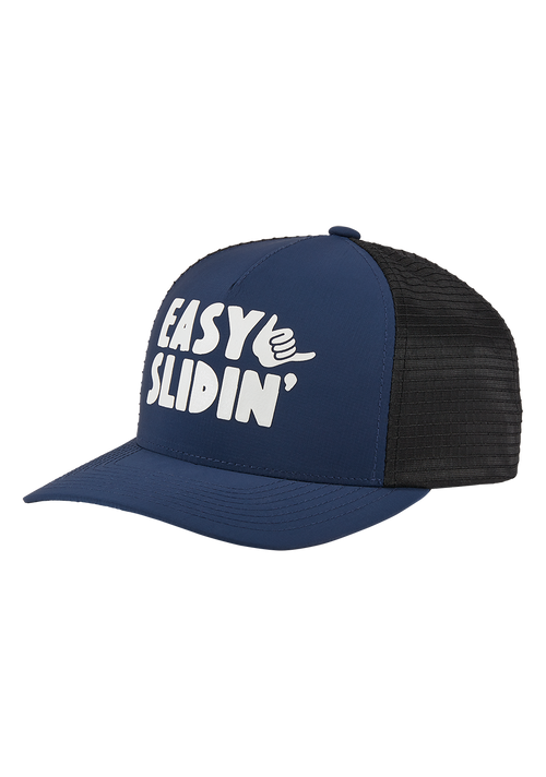 Slidin Trucker - Navy