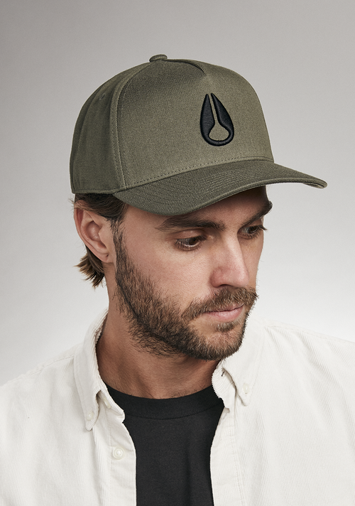 Deep Down Athletic Snapback - Olive / Black