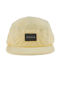 Mikey Terrycloth Strapback - Pastel Yellow View 3