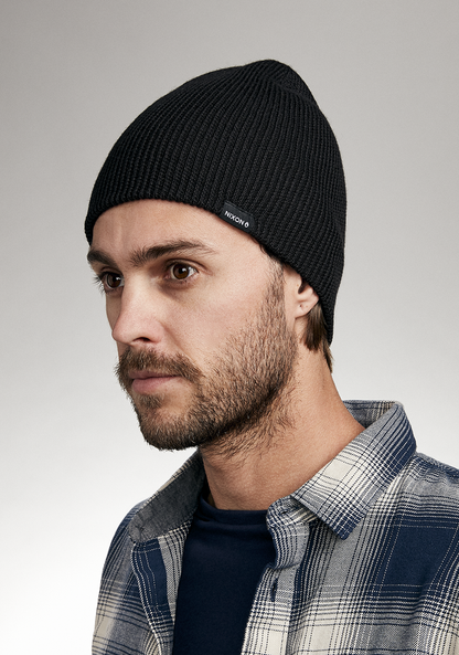 Kingman Wool Beanie - Black View 3