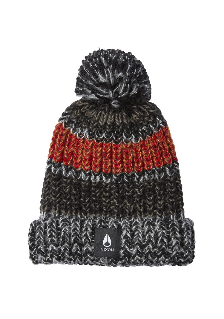 Nelson - Black / Charcoal / Red