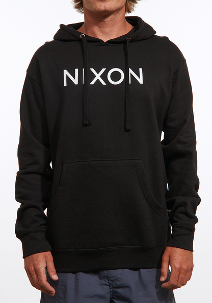 Wordmark Hoodie - Black View 2