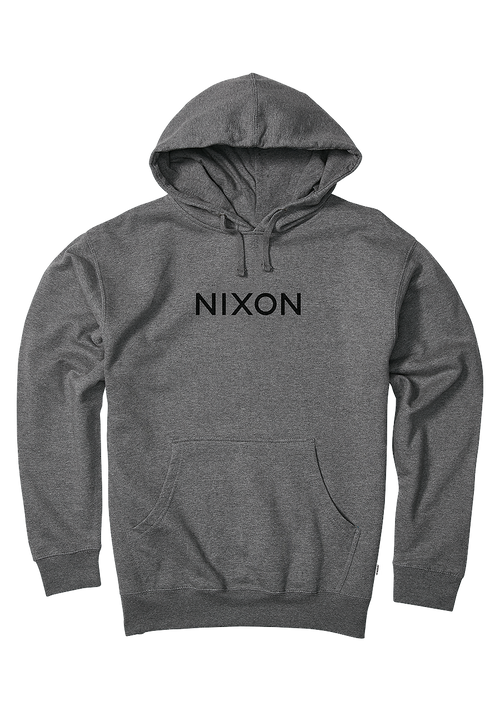 Wordmark Hoodie - Dark Heather Gray