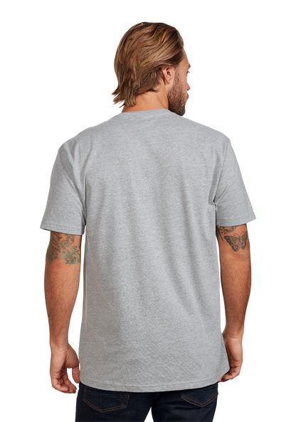 OG Script Eco-Repreve® T-Shirt - Dark Heather Gray / Black View 5